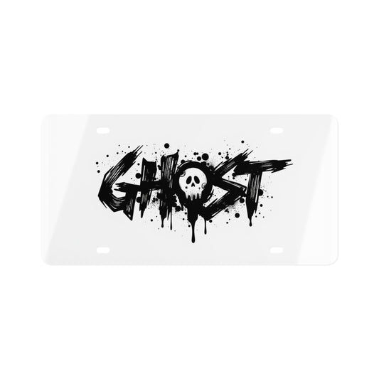 The "GHOST" Plate - White